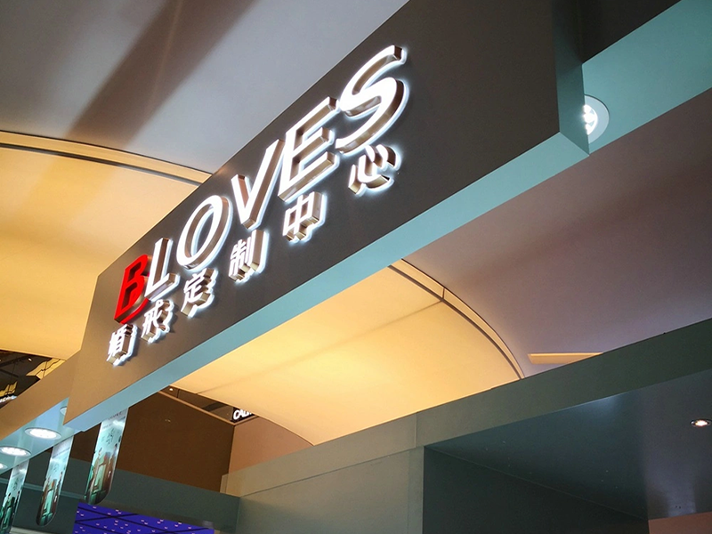 Frontlit & Backlit signs for Mall